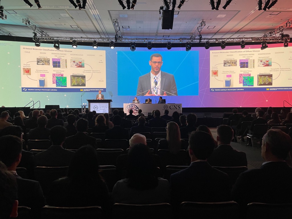 Keynote at the Congress of Neurological Surgeons meeting - DeepGlioma AI-based molecular classification of diffuse gliomas